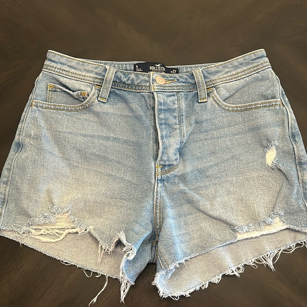 Hollister denim shorts